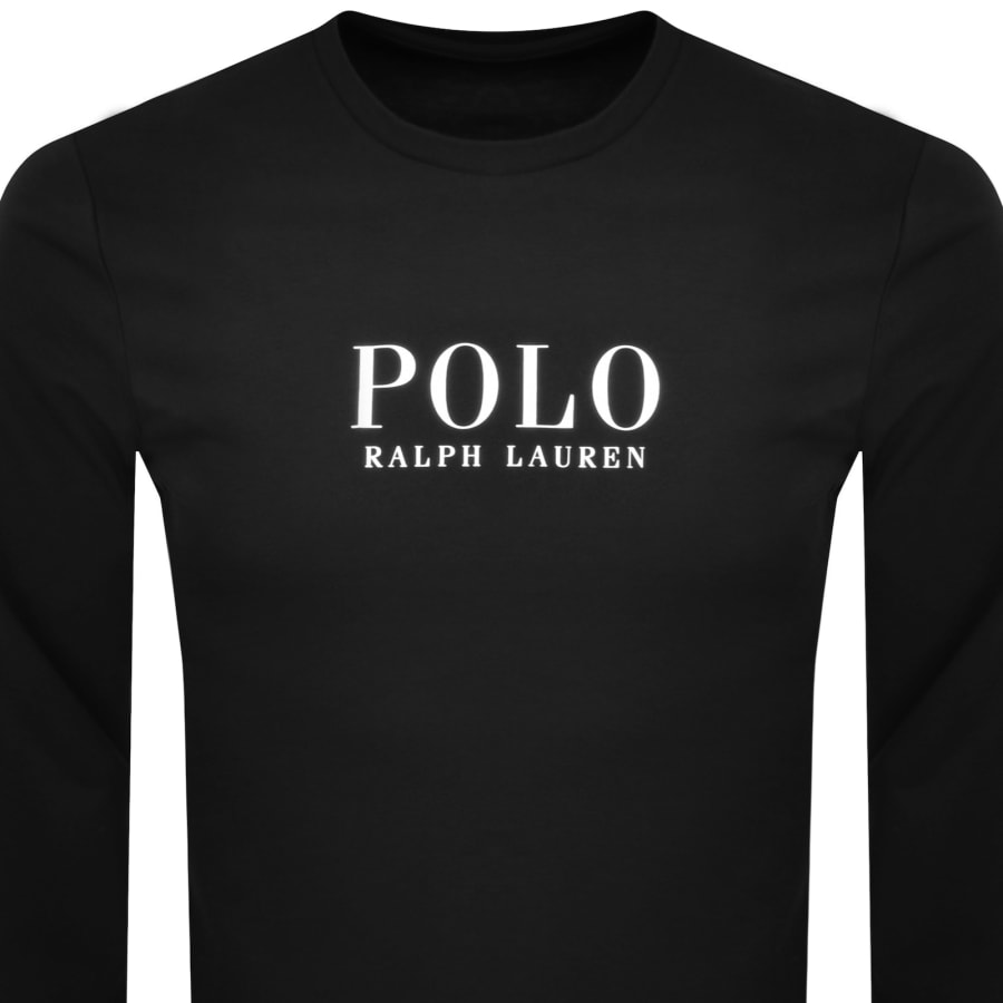 Ralph lauren black long sleeve t shirt store
